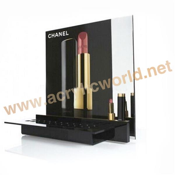 acrylic makeup display cases with uv printing